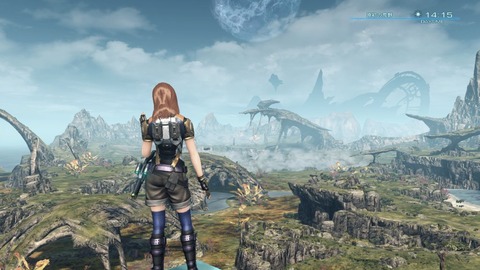 ゼノブレイドクロス、入り組んだ地形