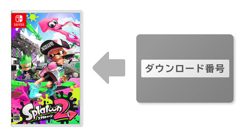 スプラトゥーン2 ゲームカードフリー版