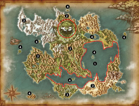 ドラクエ11 世界地図