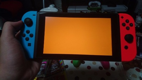 スイッチ オレンジスクリーン