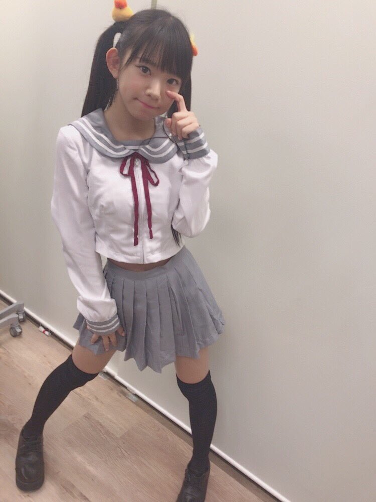 画像 セーラー服でツインテールの可愛い女子中学生ｷﾀ ﾟ ﾟ 芸能まにあ 耳よりチャンネル