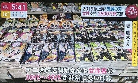 鬼滅の刃さん 大人女子 40代 とかいうパワーワードを産んでしまうwww ジャンプ速報 鬼滅の刃さん 大人女子 40代 とかいうパワーワードを産んでしまうwww ジャンプ速報