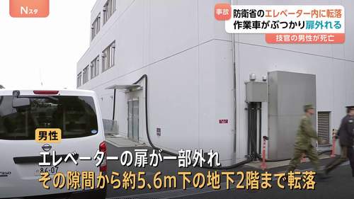 防衛省職員がエレベーター空間に転落死｜市ヶ谷施設で作業中の事故原因を警視庁が調査