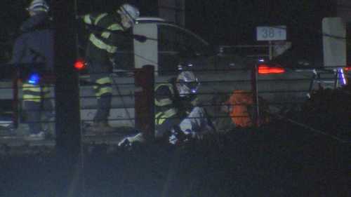 常磐自動車道で5台衝突事故　土浦市で男性死亡・女児含む3人重傷