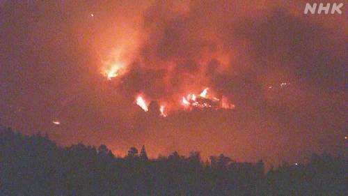 【大船渡市 3件の山林火災】少なくとも84棟の住宅延焼 山林焼失面積は600ヘクタール以上　背景に西寄りの風と異常乾燥