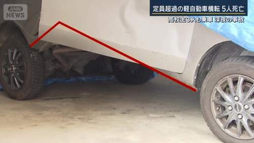 冬用タイヤと定員超過が影響か 三重・名張市高校生含む5人死亡事故 保険降りない可能性