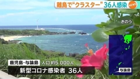 【GoToコロナ】与論島でクラスター36人感染、院内感染も 「来島自粛」を…