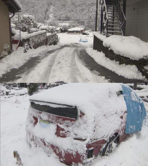 【岐阜県下呂市】雪の坂道で車にひかれ男性(73)死亡 「坂道を上れなかったので歩行者に押してもらっていたら滑り落ちた」 現場付近では約10センチの積雪