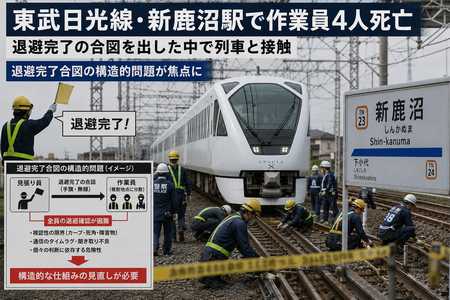 列車見張員の資格制度と東武日光線事故　退避完了合図の構造的問題を検証