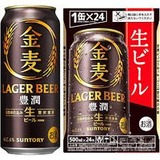 【5,706円】金麦 豊潤 500ml 24本 [6缶×4] 【生ビールになった金麦】 [ サントリー ビール ]
