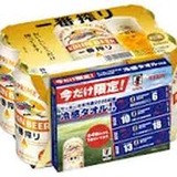 【4,480円(1本187円)】一番搾り ビール350ml×24本[6缶×4] キリン サッカー日本代表2026応援冷感タオル付き 生ビール