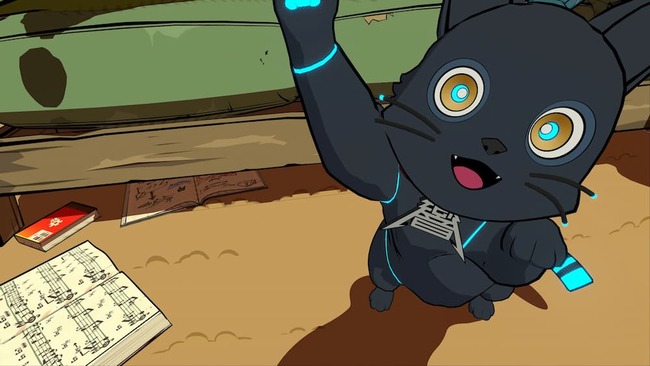 カメラ目線でこちらに笑顔で近づく808