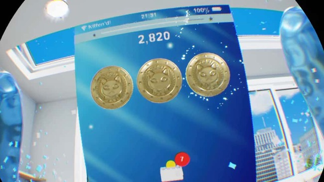 ステージクリア時のリザルト画面