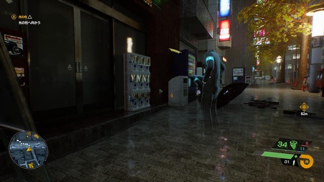 ガシャポンの前でたむろしている学生服姿の怪異