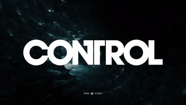 CONTROLのタイトル画面