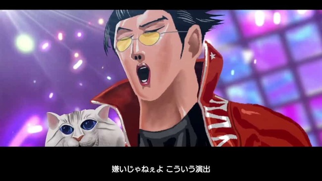 急に絵柄が変わるという演出が入るストーリーの一場面