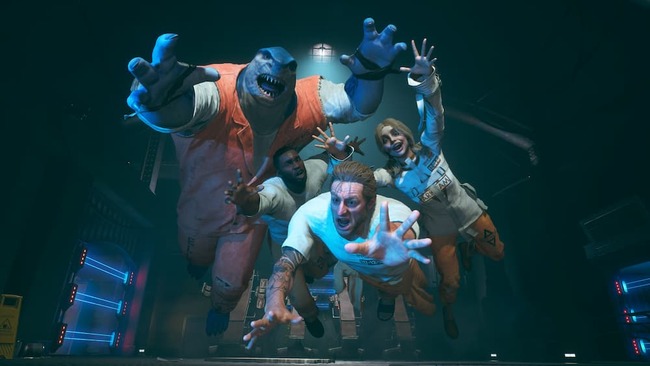 ブーメランたちタスクフォースXの面々が重要な道具を奪い争っている場面