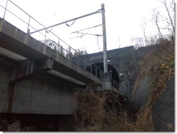 青函トンネル北海道側出口 青函トンネル北海道側出口