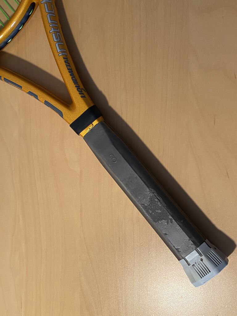 HEAD LIQUIDMETAL INSTINCT MP の重量を上げる ①鉛の装着 : ゼネコン