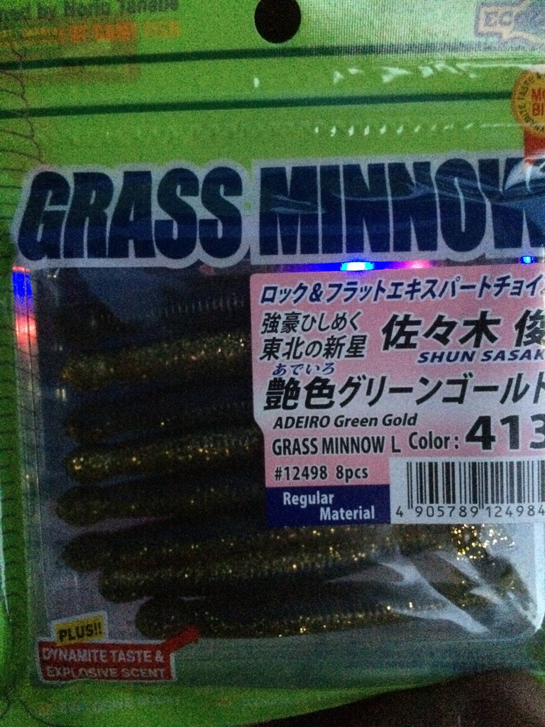 ワームマニア ロックスノーフィッシュ G H F