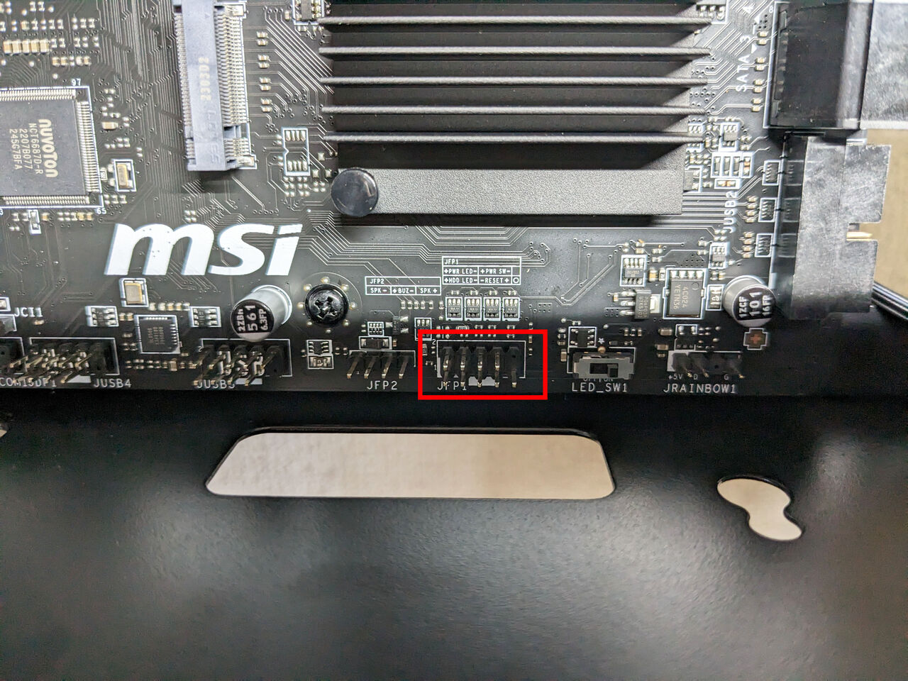 8】PCケースのフロントパネル・コネクタの接続方法（自作PC・初心者