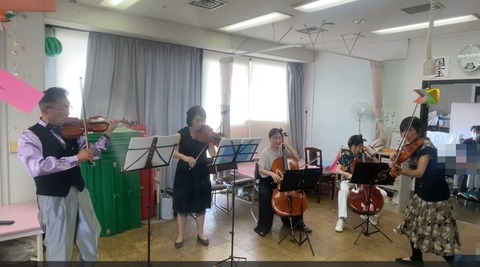演奏中