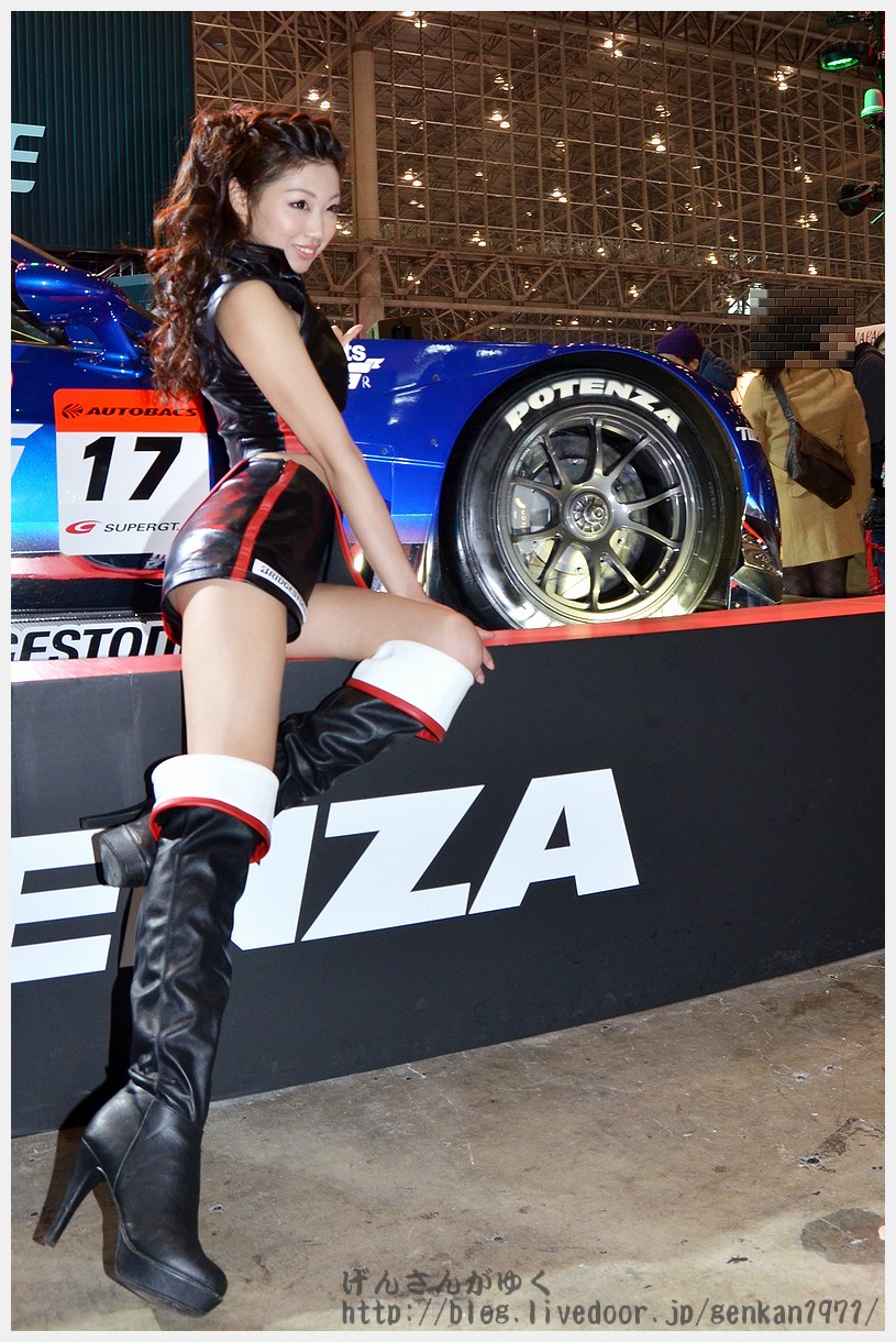 あべみほレースクィーン 東京オートサロン２０１３ あべみほさん : げんさんがゆく