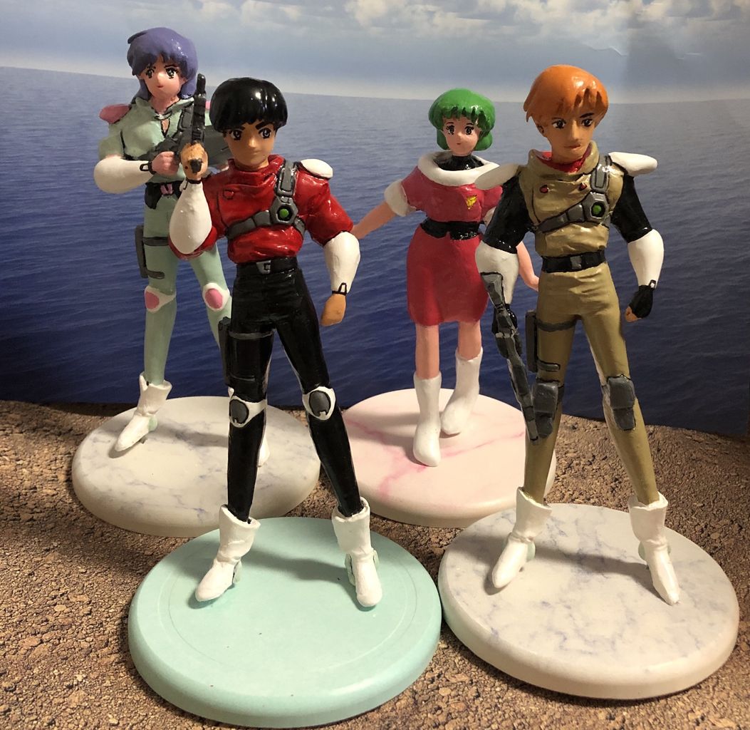 ガレージキットでホワイトナッツ！レジン複製から改造フィギュア（赤い 