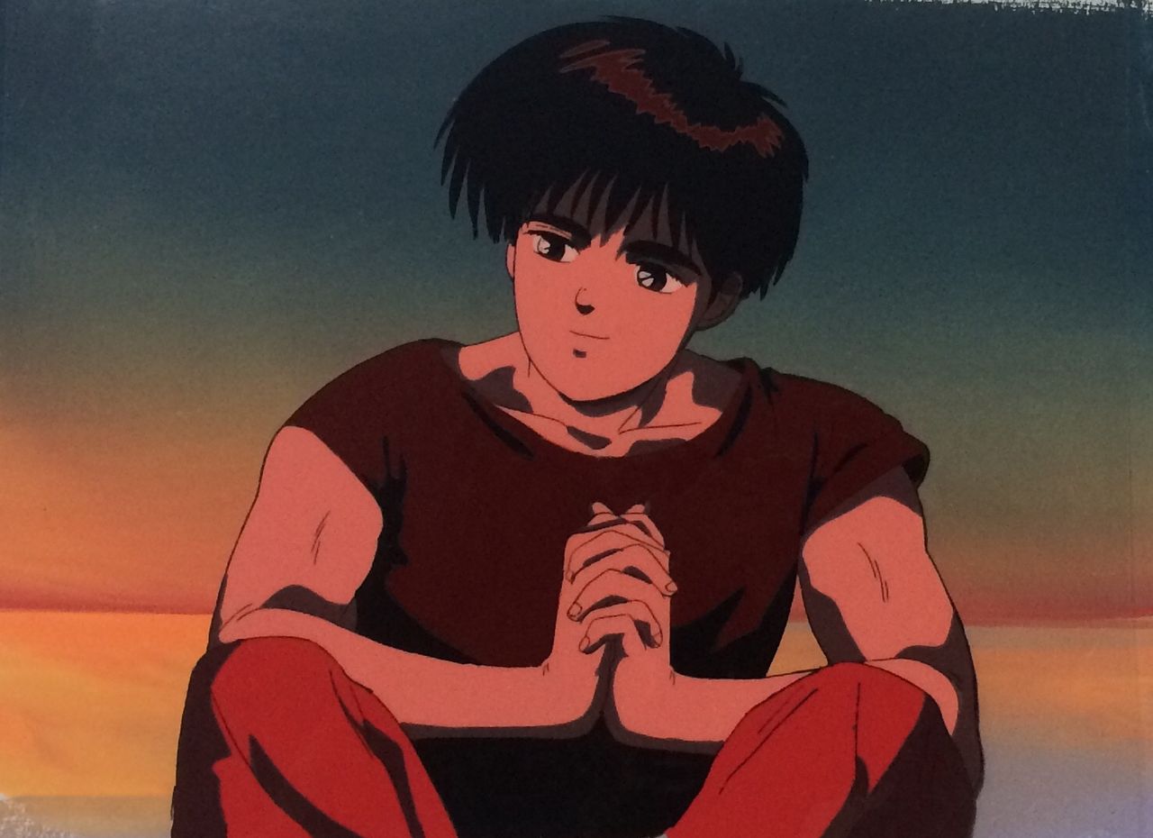 赤い光弾ジリオンの手持ちセル画紹介 げんきいっぱい