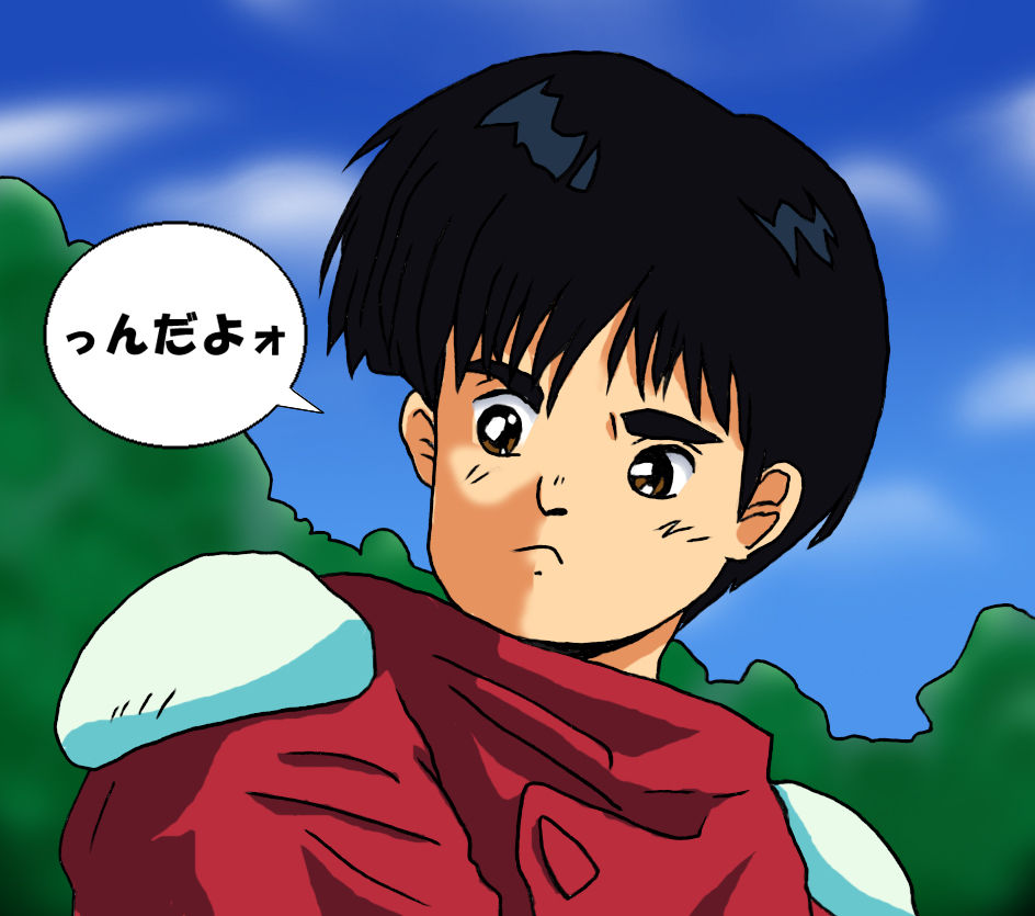 新作ｊｊイラスト描きました 赤い光弾ジリオンのｊｊ イラスト制作 げんきいっぱい