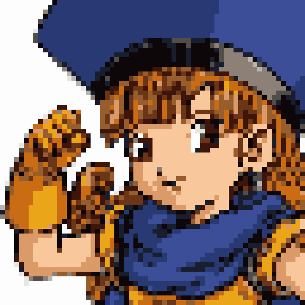 64x64アリーナ姫 ドット絵修行中 Genove7