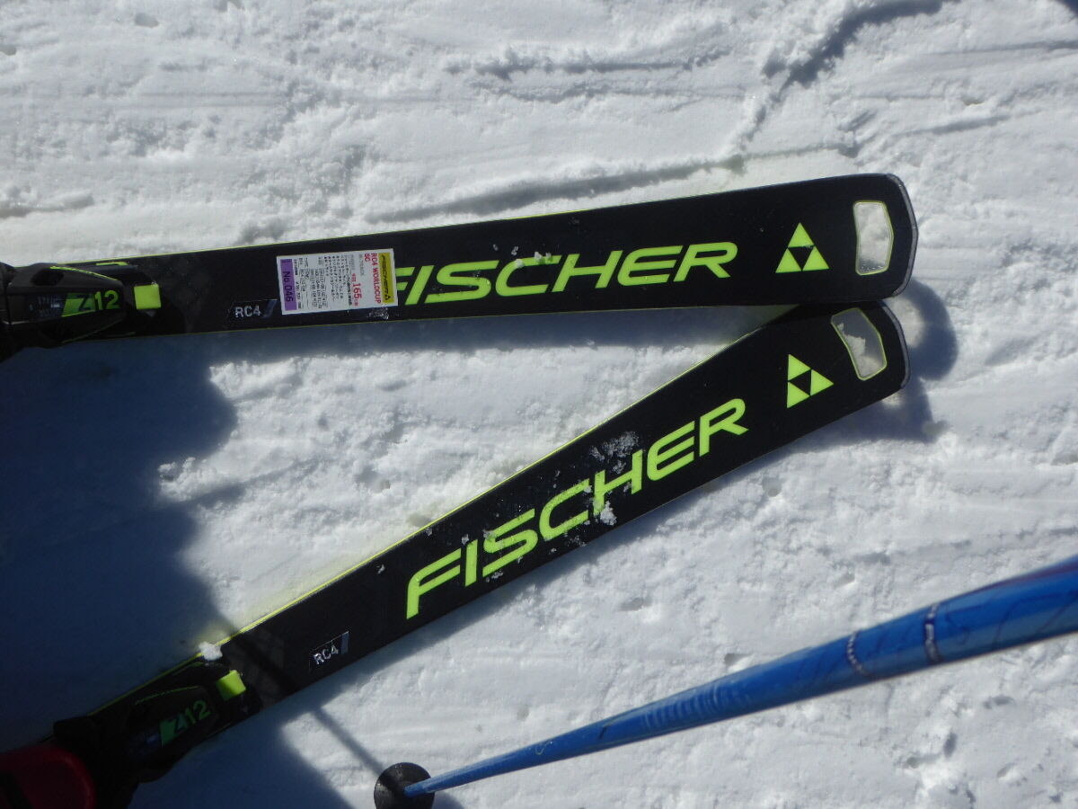 FISCHERスキー板 RC4 SC FISCHER RC4 SC スキー 165cm バインディング
