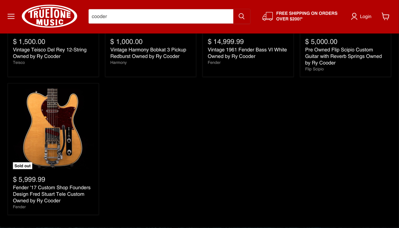 ライ・クーダーの楽器整理 : レシーブ二郎の音楽日記