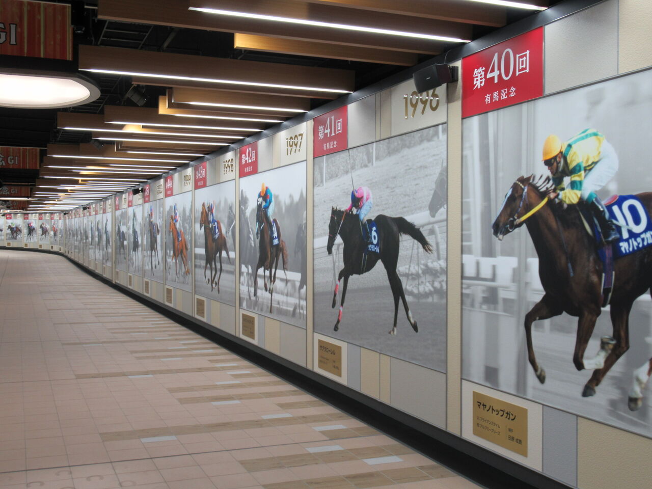トウカイテイオー 有馬記念優勝パネル 競馬パネル：トウカイテイオー