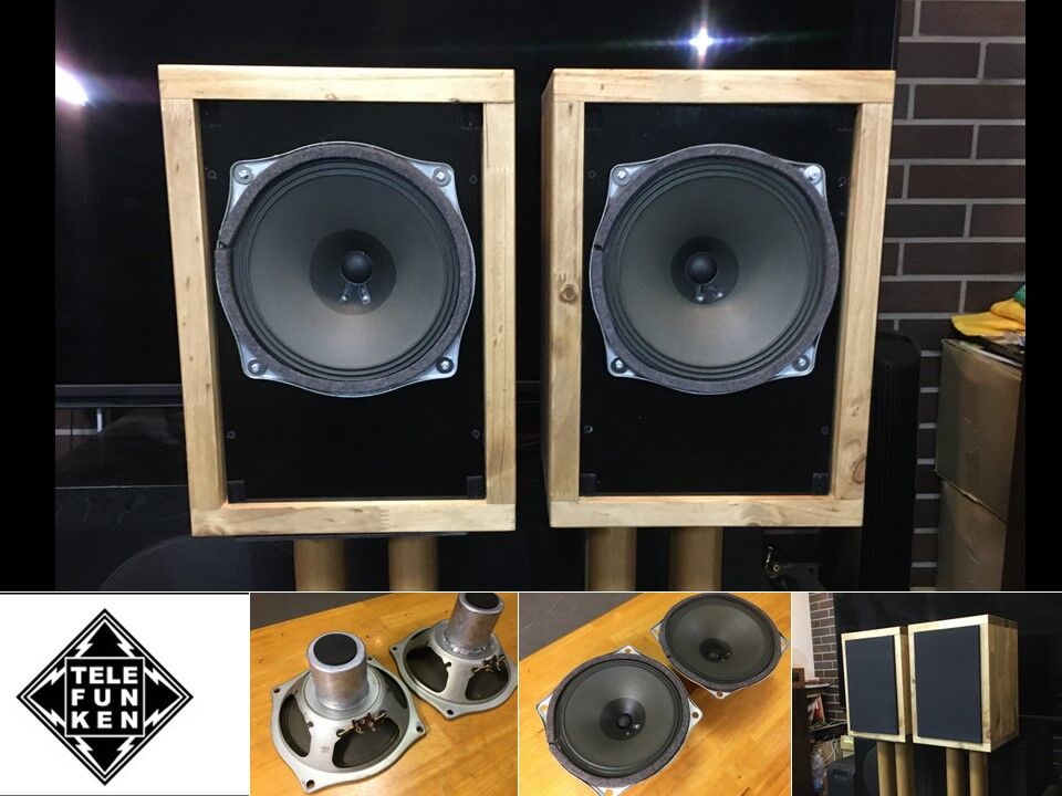 Telefunken 純正21㎝ 口径アルニコフルレンジシステム_原点にして傑作