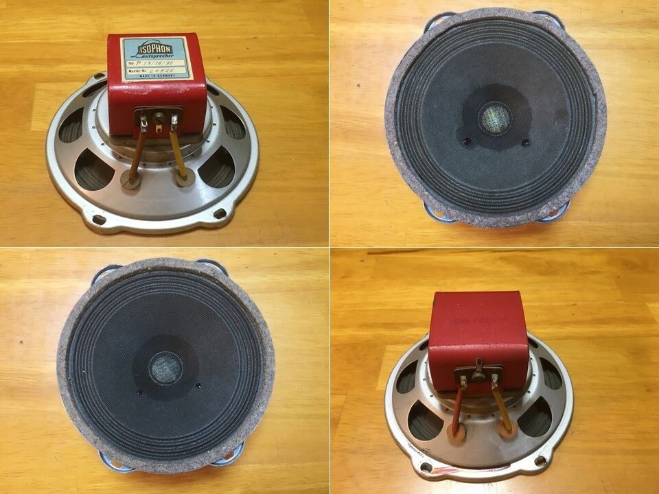 西独 Telefunken ビンテージMagnetophonスピーカー ペア 西独