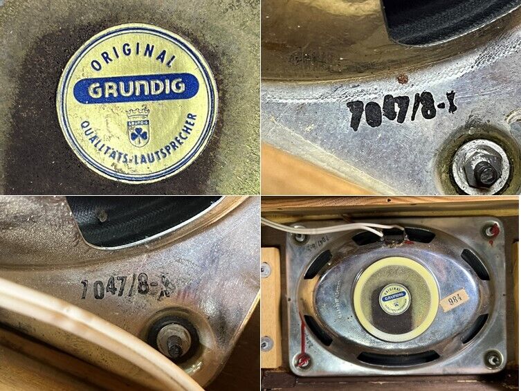 西独Grundig ヴィンテージ Klangstrahler LS2 スピーカーシステム ペア