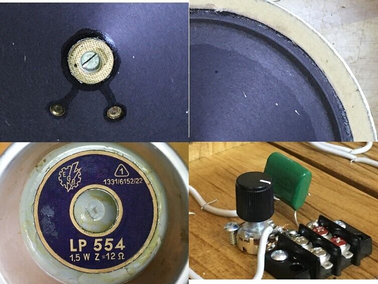 東独EGB/RFT LP554 センターダンパー アルニコビンテージ