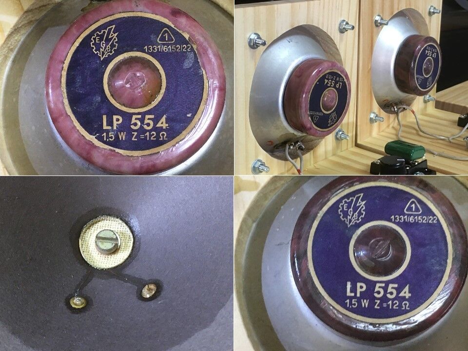 東独EGB/RFT レア！ センターダンパー アドオンツィータLP554システム