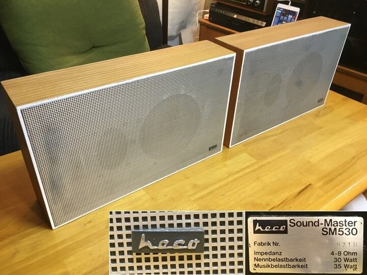 1950年代 独HECOスピーカー レア元箱付き 1950年代 独HECOスピーカー レア元箱付き