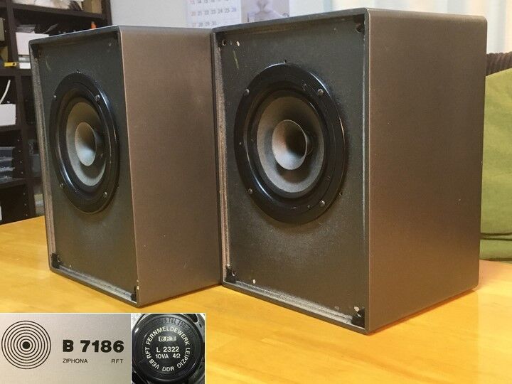 東独RFT ビンテージ 130mm口径フルレンジ L2322採用システム 東独RFT ビンテージ 130mm口径フルレンジ L2322採用システム