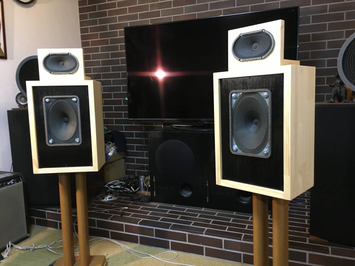 Telefunken/Isophon18×26㎝ アルニコ究極ユニット2Wayシステム_大型箱