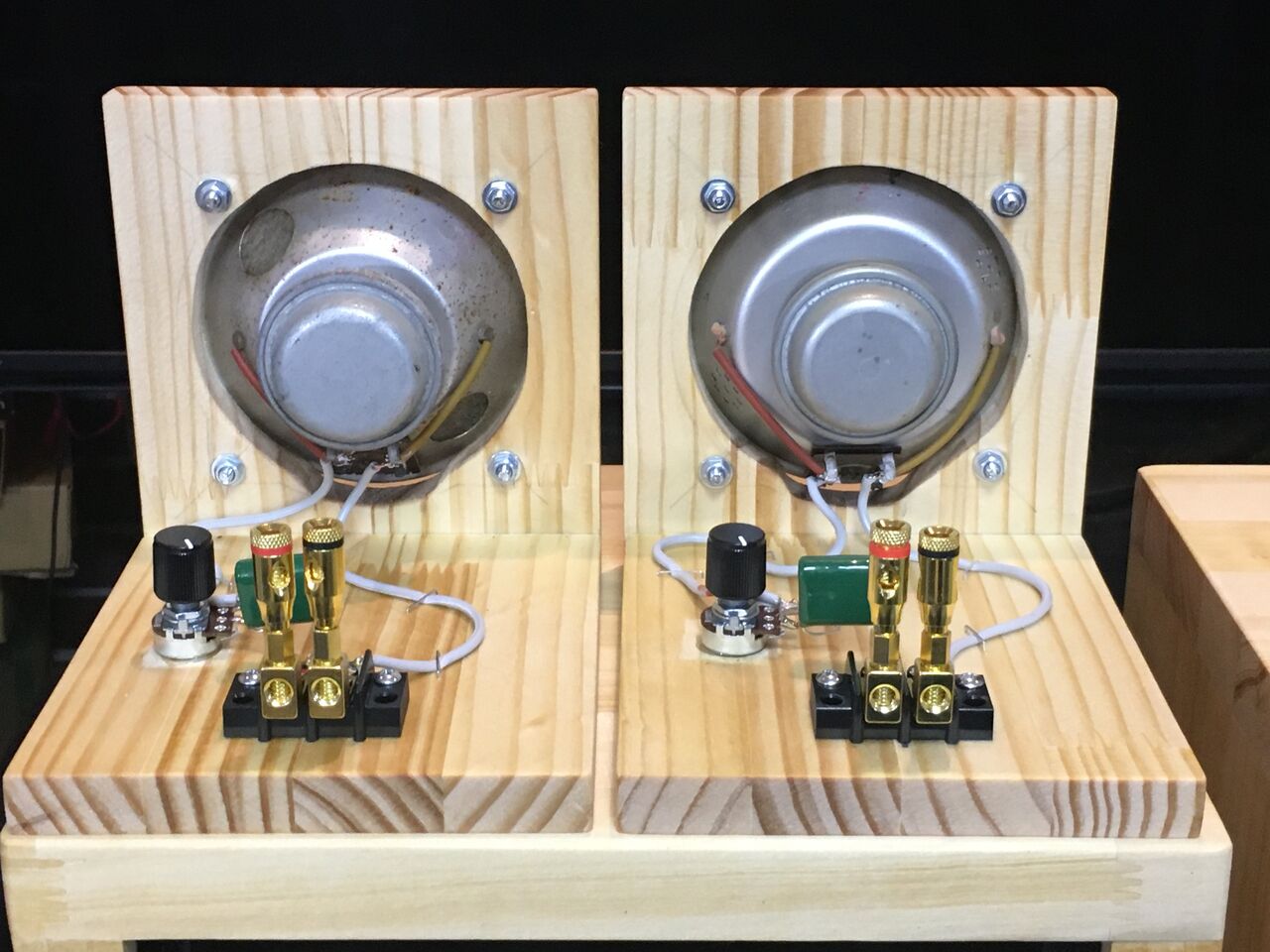 Telefunken ビンテージ アドオン75x130㎜ ツィータシステム ペア Telefunken ビンテージ アドオン75x130㎜ ツィータシステム ペア