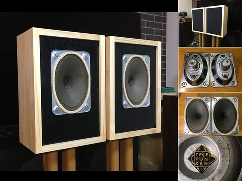 Telefunken 18×26㎝ 究極アルニコユニットシステム_大型箱_ペア