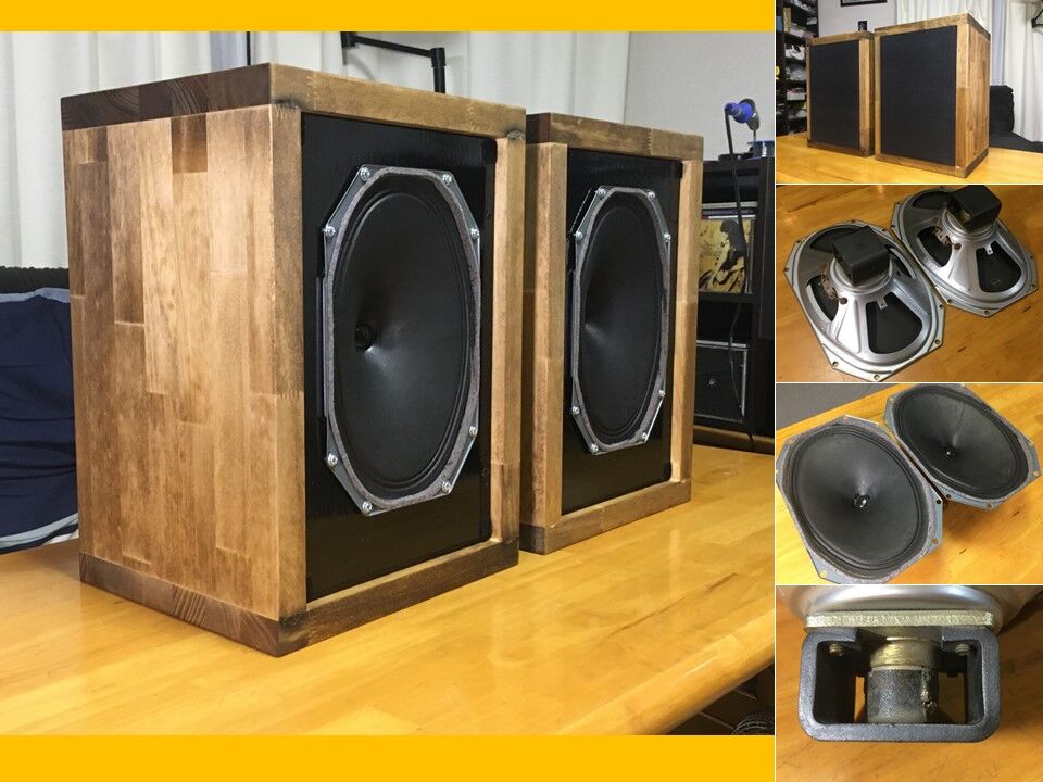 西独Grundig ビンテージアルニコ170x255mm口径フルレンジシステム 高速