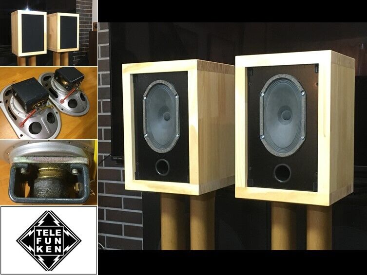 Telefunken 録音モニターペア 高音質 小出力真空管アンプにも最適