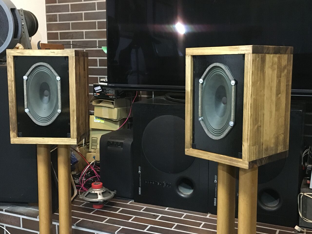 西独Siemens 傑作15x26cm口径アルニコフルレンジシステム_ペア