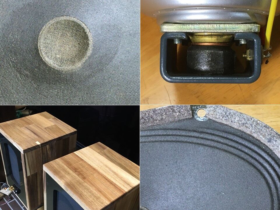 西独 Telefunken ビンテージ録音モニター用スピーカー PHST内蔵 ワイド