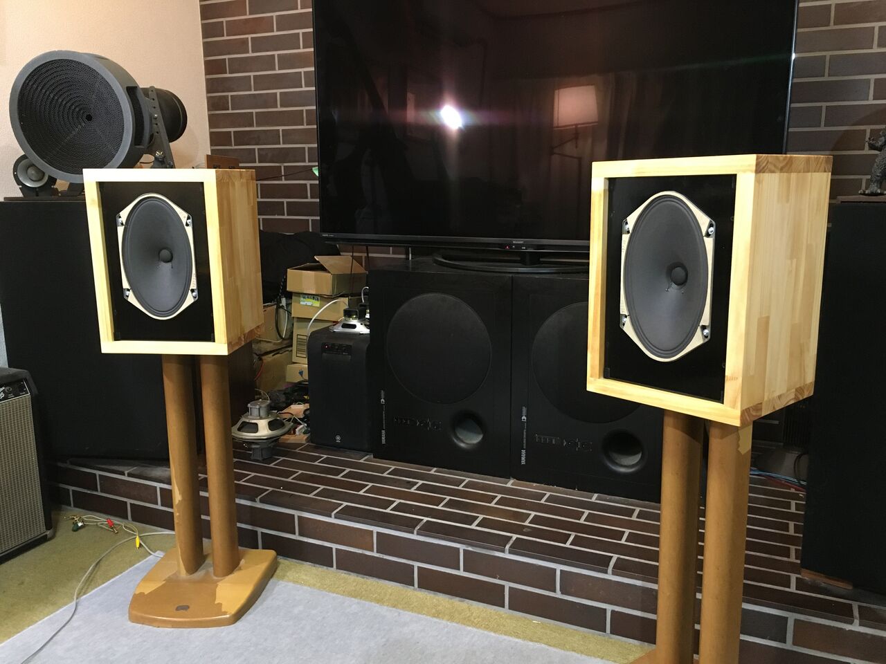 GOODMANS16x26cm大口径アルニコシステム至高のブリティッシュサウンド 英国 GOODMANS ビンテージ16x26cm大口径アルニコフルレンジシステム