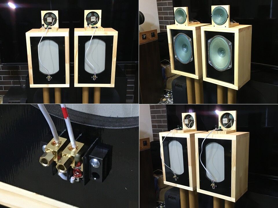 西独SABAビンテージ大型グリーンコーン2Wayシステム 高音質 ペア